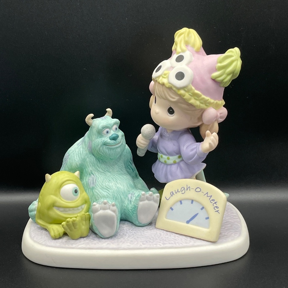 Precious Moments Disney Monsters Inc. Laughter Gives Friends the Power to Share